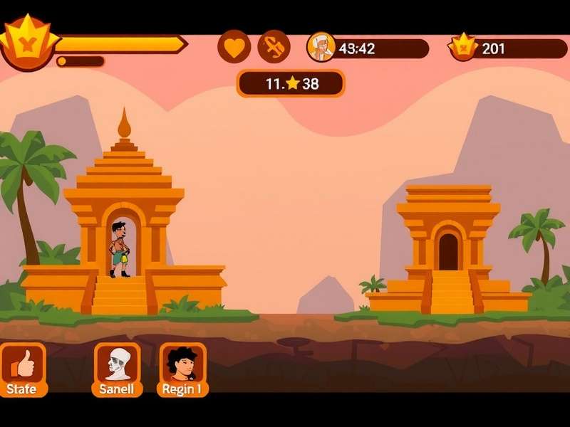 Temple Sprint Indian Legend regional variations